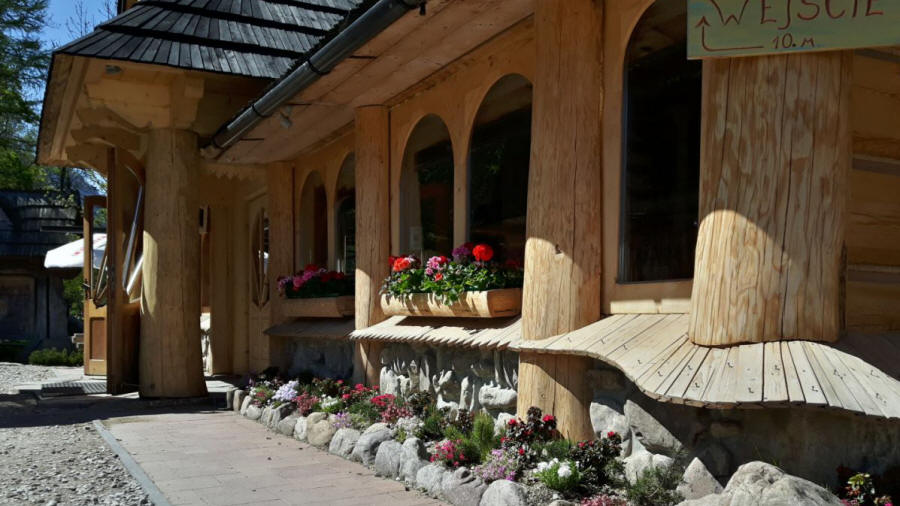 reštaurácia izba ubytovanie zvyšok v horách Tatry Poľsko